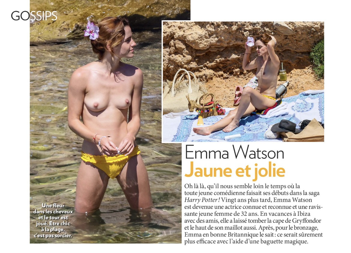 Emma watson bath