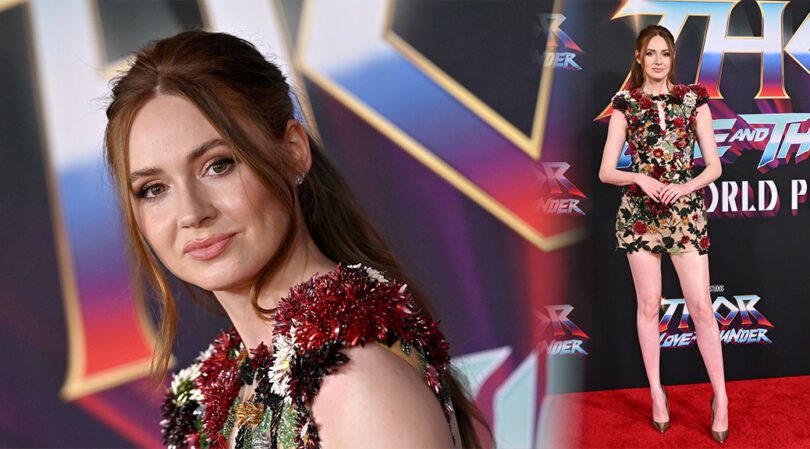 Karen Gillan Flaunts Gorgeous Legs at “Thor Love and Thunder” Premiere in Los Angeles