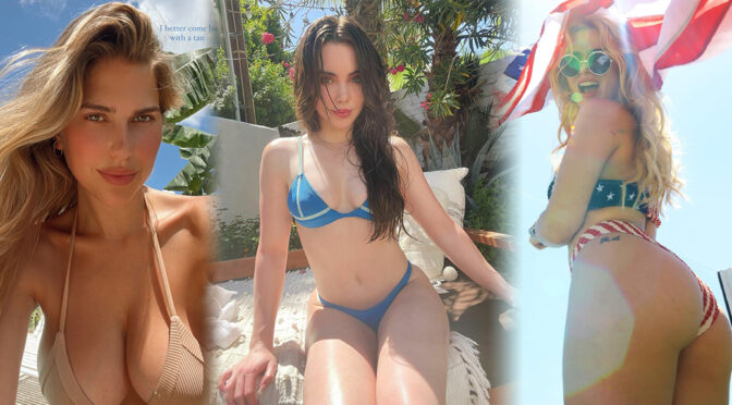 Mckayla Maroney in Tiny Bikini and Other Celebrities in a Weekly Instagram/Twitter Roundup