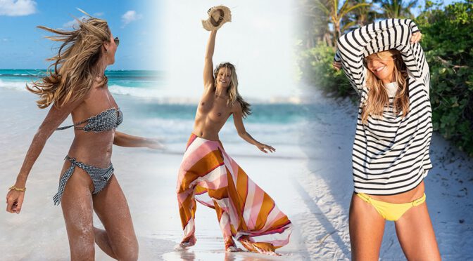 Elle Macpherson’s Gorgeous Topless Boobs in Elle France Magazine (July 2022) (NSFW)