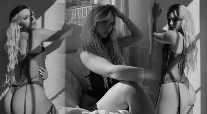 Jordyn Jones Flaunts Beautiful Body in Sexy Lingerie Photoshoot