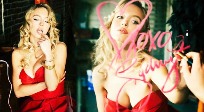Sydney Sweeney Flaunts Gorgeous Big Boobs in a Sexy Photoshoot by Ellen Von Unwerth