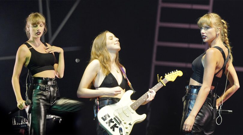 Taylor Swift Sexy at the HAIM Concert in London