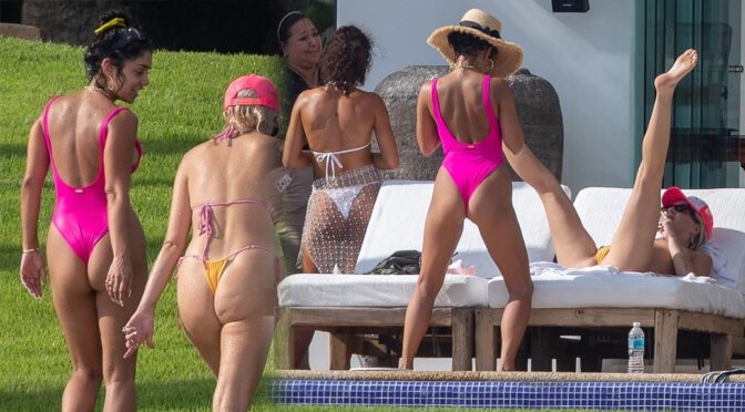 Vanessa Hudgens Shows Fantastic Ass in Sexy Swimsuit in Punta Mita
