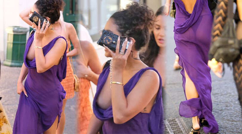 Vanessa Hudgens’ Sexy Boob and Nipslip Out in Capri (NSFW)