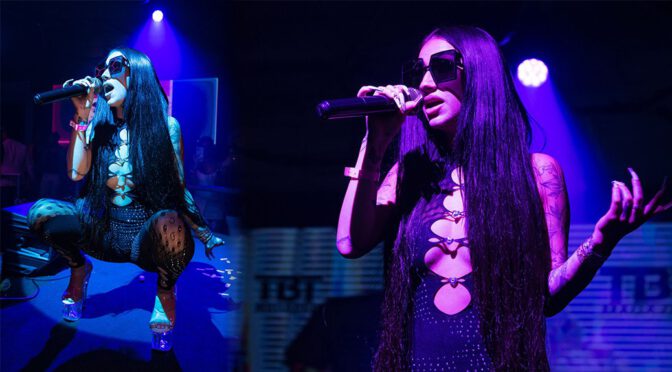 Bhad Bhabie Shows Sexy Body at TBT Magazine Social Media Edition in Fort Lauderdale