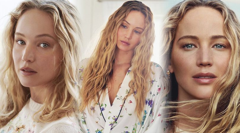 Jennifer Lawrence Gorgeous in Dior Beauty Campaign 2022