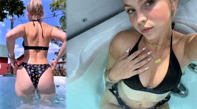 Jordyn Jones Flaunts Fantastic Ass and Sexy Body in Hot Bikini Video