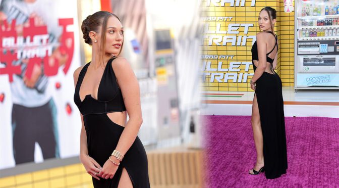 Maddie Ziegler Shows Sexy Legs at “Bullet Train” Premiere in Los Angeles