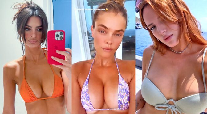 Nina Agdal’s Gorgeous Boobs and Other Celebrities in a Weekly Instagram/Twitter Roundup