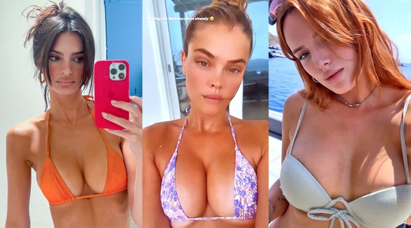 Nina Agdal’s Gorgeous Boobs and Other Celebrities in a Weekly Instagram/Twitter Roundup