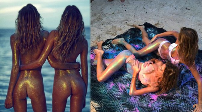Stella Maxwell & Paige Reifler Expose Sexy Asses in a Naked Photoshoot (NSFW)