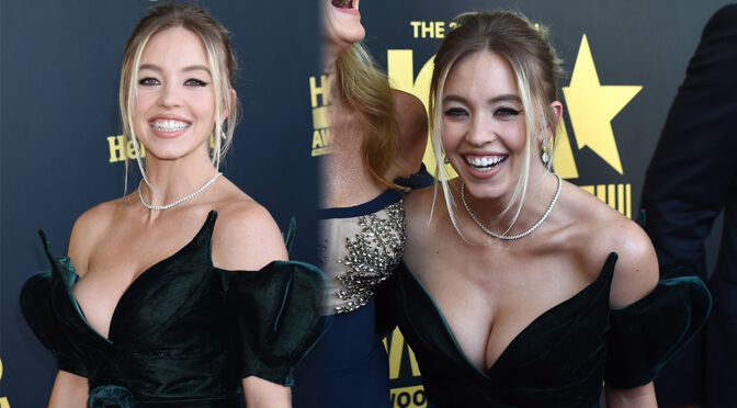 Sydney Sweeney Flaunts Spectacular Boobs at 2nd Annual HCA TV Awards in Los Angeles
