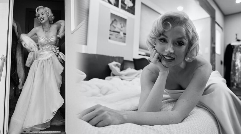 Ana de Armas Gorgeous in “Blonde” Photoshoot by Greg Williams