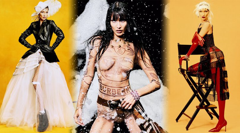 Bella Hadid Braless in Sexy Photoshoot for W Magazine’s 50th Anniversary Issue