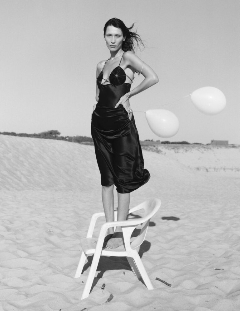 Bella Hadid Topless Photoshoot