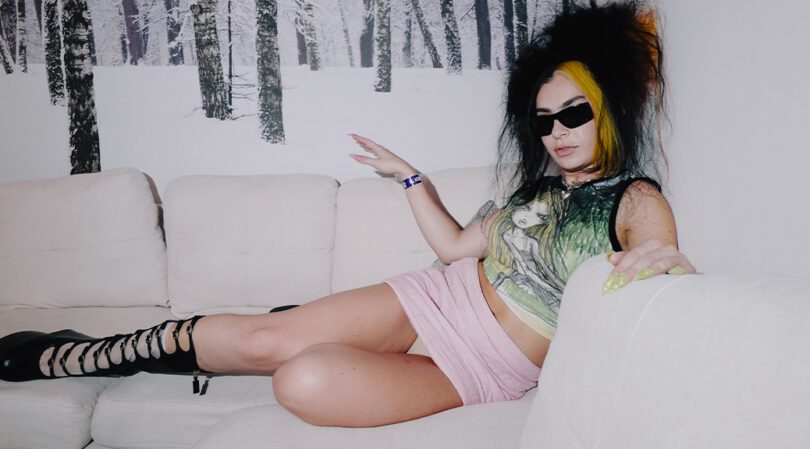 Charli XCX’s Sexy Panties and Legs at Heaven by Marc Jacobs & Doja Cat Fall 2022 Party
