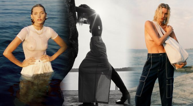 Elsa Hosk Expose Beautiful Boobs in Topless Photoshoot by Helsa Studio (NSFW)