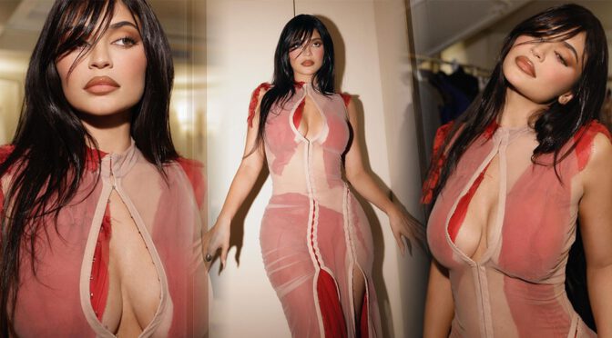 Kylie Jenner Sexy Boobs