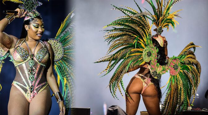 Megan Thee Stalion’s Big Ass and Boobs at Rock in Rio Festival in Rio De Janeiro
