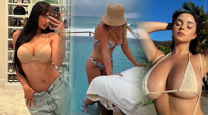 Hilary Duff in Bikini and Other Celebrities in a Weekly Instagram/Twitter Roundup