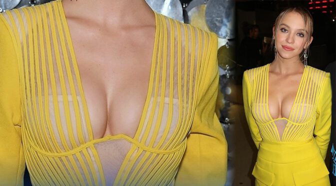 Sydney Sweeney Flaunts Stunning Boobs in Huge Cleavage at MPTF’s 16th Annual Evening Before the Primetime Emmy Party