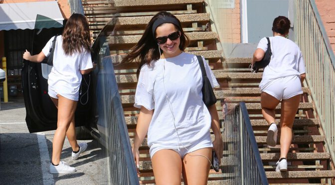 Addison Rae’s Sexy Legs and Ass in Shorts Out in Los Angeles