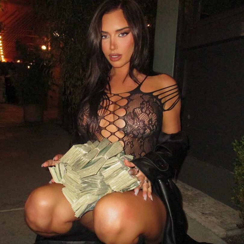 Anastasia Karanikolaou Sexy Sheer Lingerie