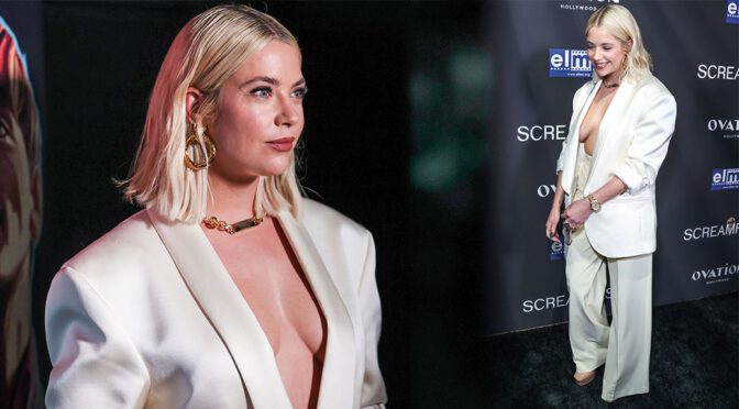 Ashley Benson Shows Gorgeous Braless Boobs at “The Loneliest Boy In The World” Premiere in Hollywood