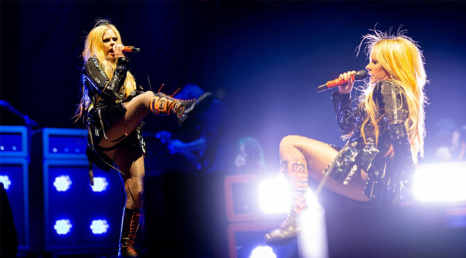 Avril Lavigne’s Sexy Ass on Stage at When We Were Young Festival in Las Vegas