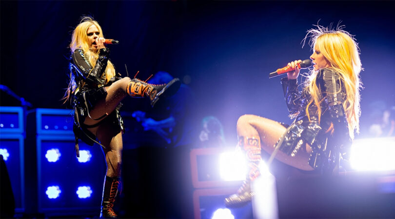 Avril Lavigne’s Sexy Ass on Stage at When We Were Young Festival in Las Vegas