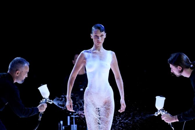 Bella Hadid Topless