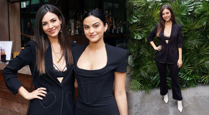 Camila Mendes & Victoria Justice at Latinas In Hollywood Event in Los Angeles