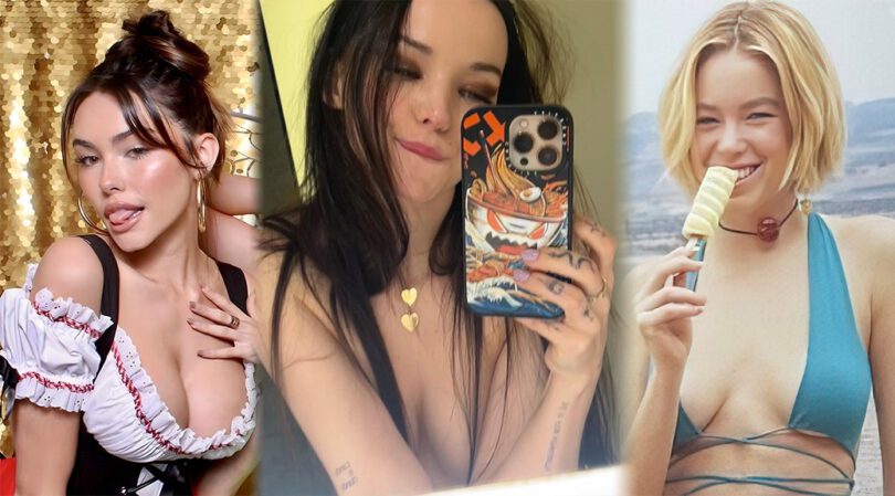 Dove Cameron’s Topless Selfie and Other Celebrities in a Weekly Instagram/Twitter Roundup