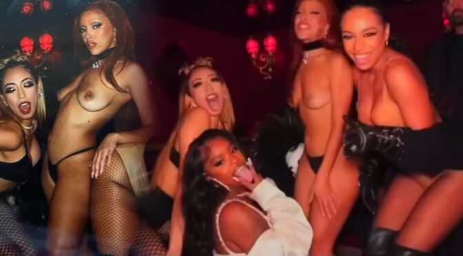 Doja Cat Expose Tits at Raspoutinea Night Club in West Hollywood (NSFW)