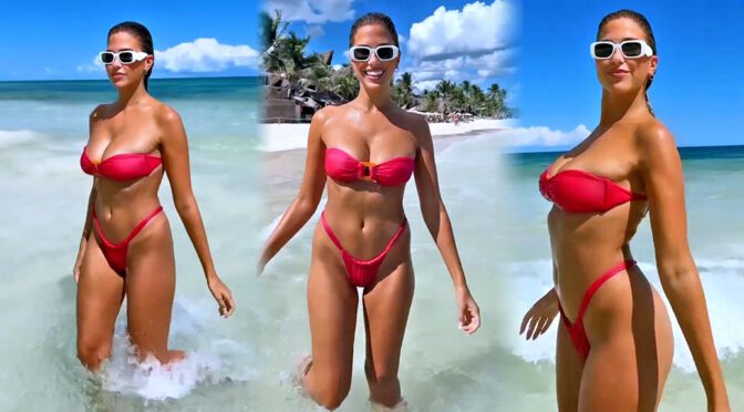 Kara Del Toro Beautiful Boobs In Bikini