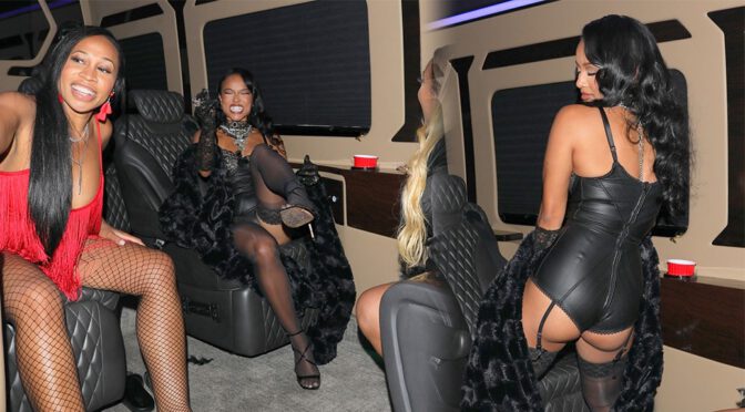 Karrueche Tran Sexy Ass In Lingerie