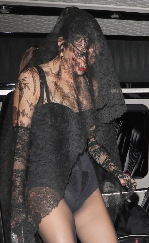 Kendall Jenner In Lingerie