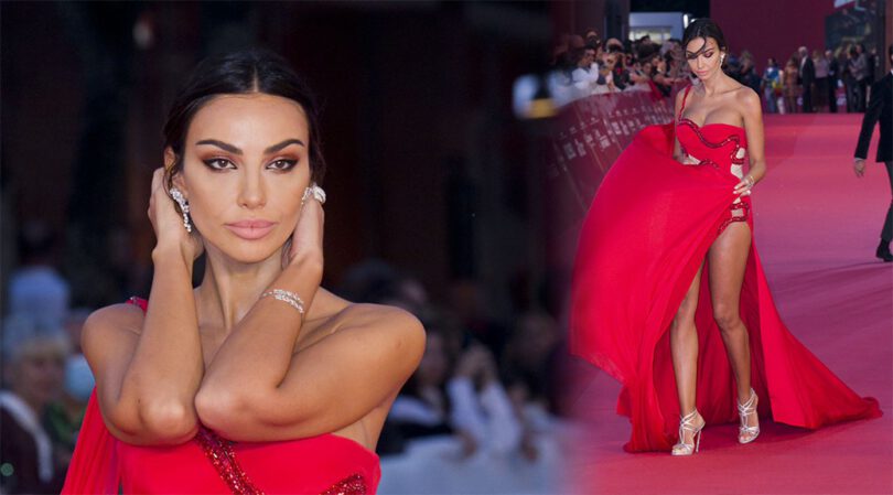 Madalina Ghenea Flaunts Stunning Boobs and Legs at “Era Ora” Premiere in Rome