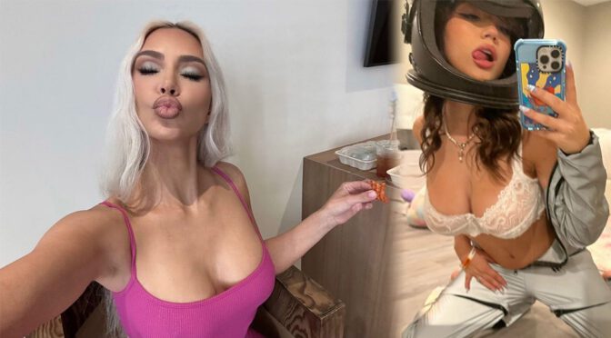 Kim Kardashian’s Gorgeous Boobs and Other Celebrities in a Weekly Instagram/Twitter Roundup