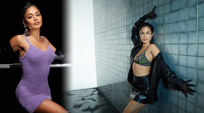 Vanessa Hudgens Sexy in Vanessa Hudgens x Fabletics Fall 2022 Campaign