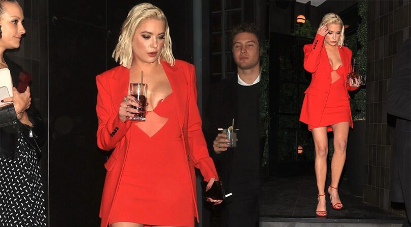 Ashley Benson Shows Sexy Legs and Stunning Boobs Out in West Hollywood