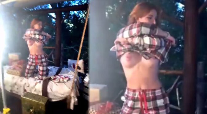 Bella Thorne Flashing Boobs in Topless Video (NSFW)