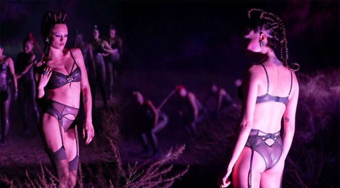 Cara Delevingne’s Sexy Ass in Lingerie at Rihanna’s Savage X Fenty Show Vol. 4 in Simi Valley