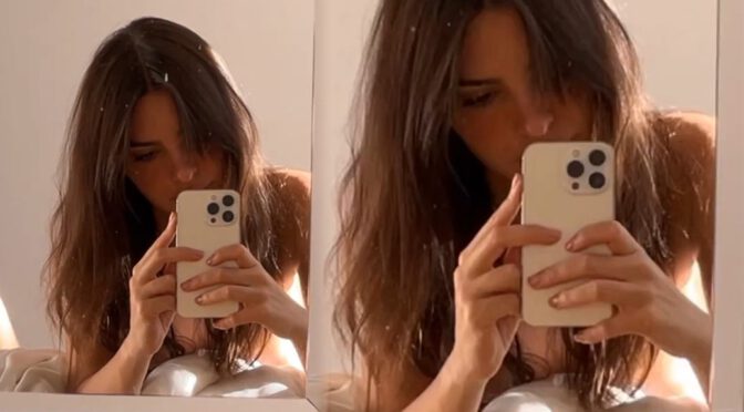 Emily Ratajkowski’s Topless Selfie Video and Other Sexy Links!