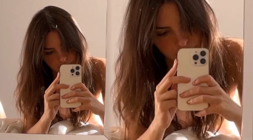 Emily Ratajkowski’s Topless Selfie Video and Other Sexy Links!