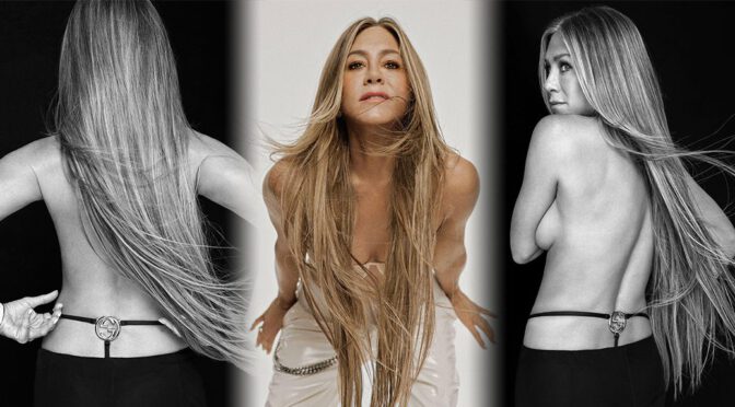 Jennifer Aniston Flaunts Braless Boobs in Allure Magazine Sexy Photoshoot (December 2022)