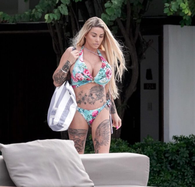 Katie Price Big Tits In Bikini