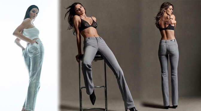 Kendall Jenner Sexy Ass In Jeans