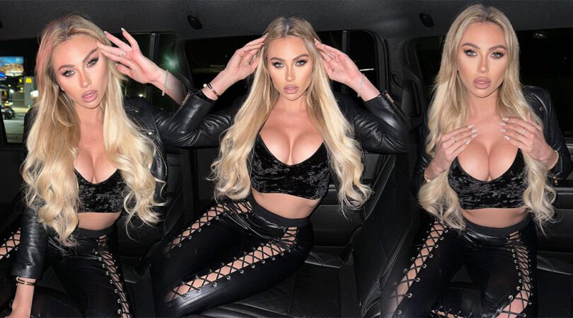Khloe Terae Shows Big Boobs in Sexy Cleavage